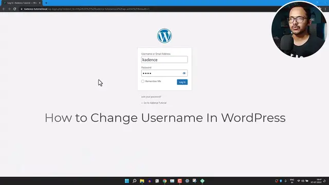 'Video thumbnail for How to Change Username in WordPress (Quick and Easy Way)'