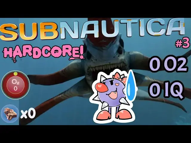 'Video thumbnail for 🔴Zelda Plays Subnautica Hardcore #3 🎀 The CRASH Episode'