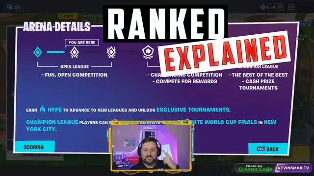 'Video thumbnail for Fortnite Ranked Mode Explained'