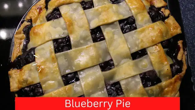 'Video thumbnail for Quick & Easy Blueberry Pie Recipe'