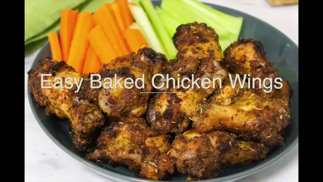 'Video thumbnail for Easy Baked Chicken Wings'