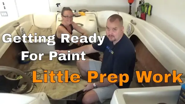 'Video thumbnail for Surfacing Boat Floor For Fiberglass EP #33 || Bayliner Bowrider 175'