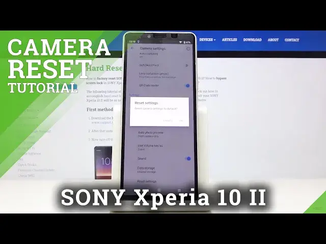 'Video thumbnail for Sony Xperia 10 II Reset Camera Settings'