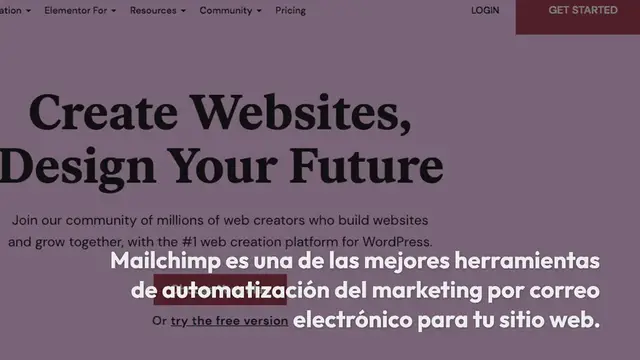 'Video thumbnail for ¿Cómo integrar Elementor y Mailchimp? (en 5 pasos)'