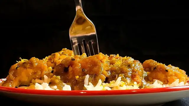 'Video thumbnail for Battered & Baked Homemade Orange Chicken'