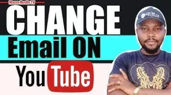 'Video thumbnail for How to CHANGE EMAIL ON YOUR YOUTUBE Account in 2022 ( Easy Step By Step)'