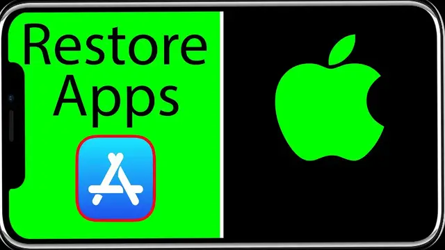 'Video thumbnail for How To Restore Deleted Apps On iPhone Even If No Longer on Store'