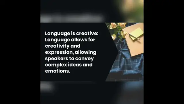 'Video thumbnail for Characteristics of Language || #language #languagecharacterics #languagevidio'