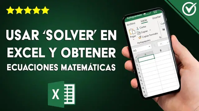 'Video thumbnail for ¿Cómo usar ‘Solver’ en EXCEL y obtener soluciones de ecuaciones matemáticas?'