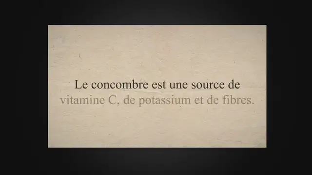 'Video thumbnail for Concombre pour chien : il peut en manger'