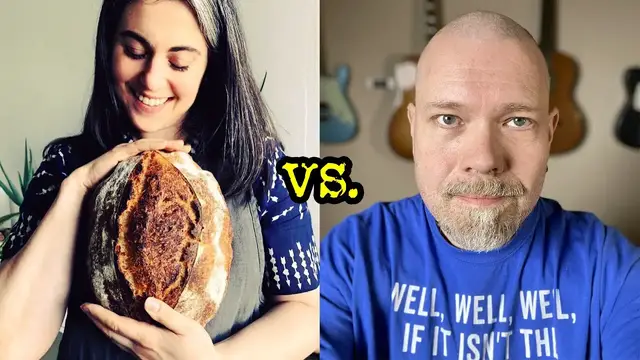 'Video thumbnail for Baking Claire Saffitz' Sourdough Bread Recipe | Baker Tries | Foodgeek Baking'