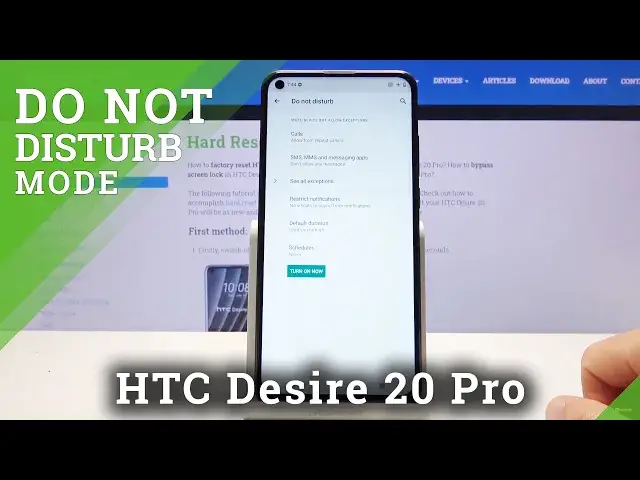 'Video thumbnail for How to Activate DND Mode in HTC Desire 20 Pro – Turn On Do Not Disturb Mode'