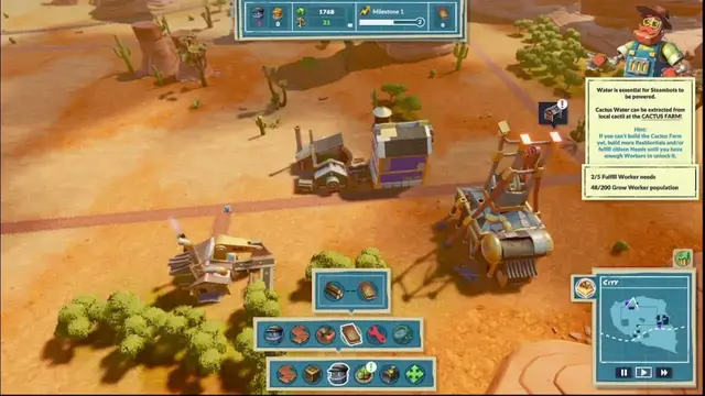 'Video thumbnail for SteamWorld Build Gameplay Demo com comentários em português'
