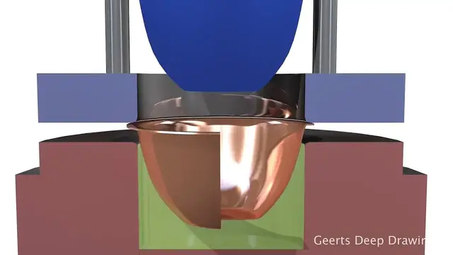 'Video thumbnail for Hydraulic Press Deep Drawing Process'