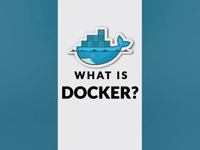'Video thumbnail for What is DOCKER? (Explained in 1 Minute) #shorts #docker'