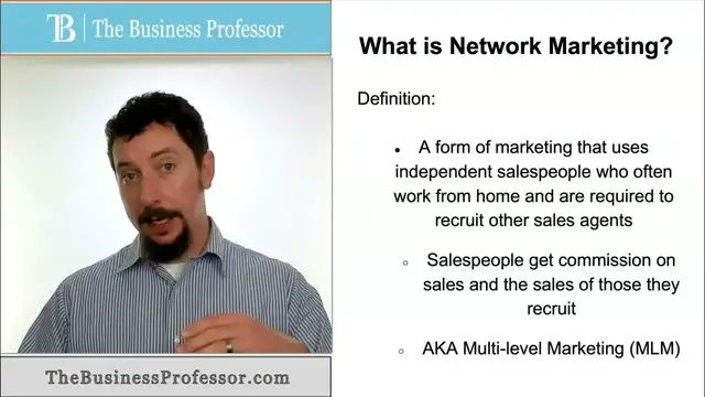 'Video thumbnail for What is Network Marketing'