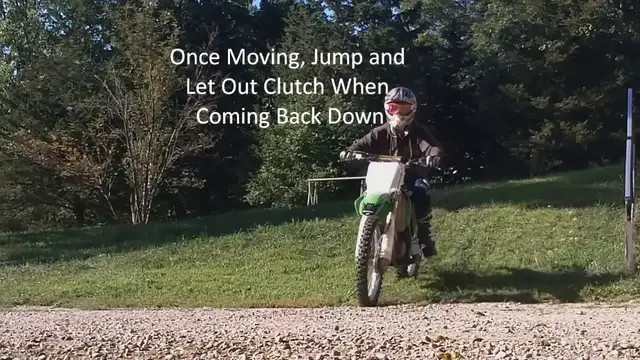 'Video thumbnail for How To Push Start A Dirt Bike'