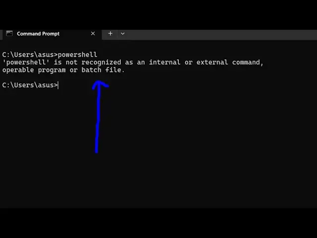 'Video thumbnail for How to fix powershell is not recognized as an internal and external Command Error in Terminal'