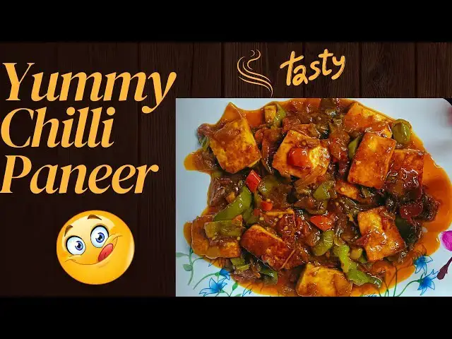 'Video thumbnail for Yummy Chilli Paneer Recipe馃構馃構'