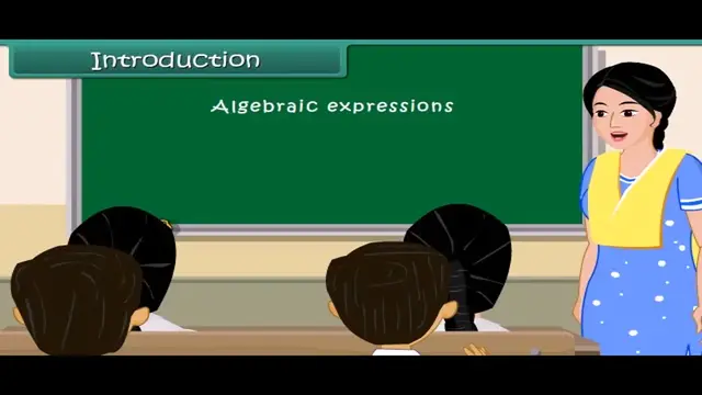 'Video thumbnail for Algebraic expressions Grade 7 Mathematics'