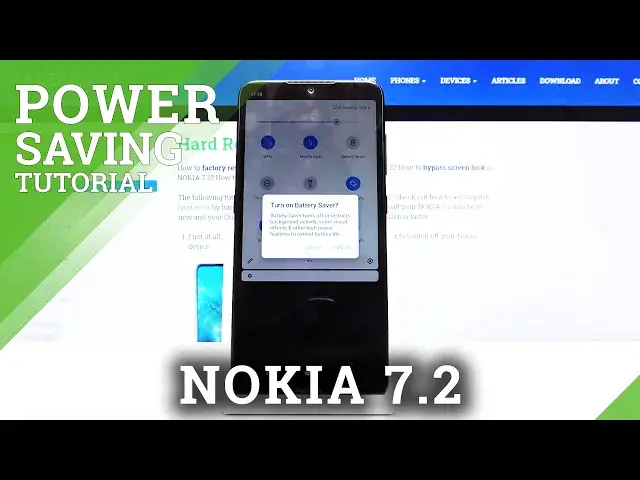 'Video thumbnail for How to Enter Power Saving Mode in NOKIA 7.2 – Save Battery'