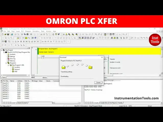 'Video thumbnail for Omron PLC XFER Instruction - Programming Manual'