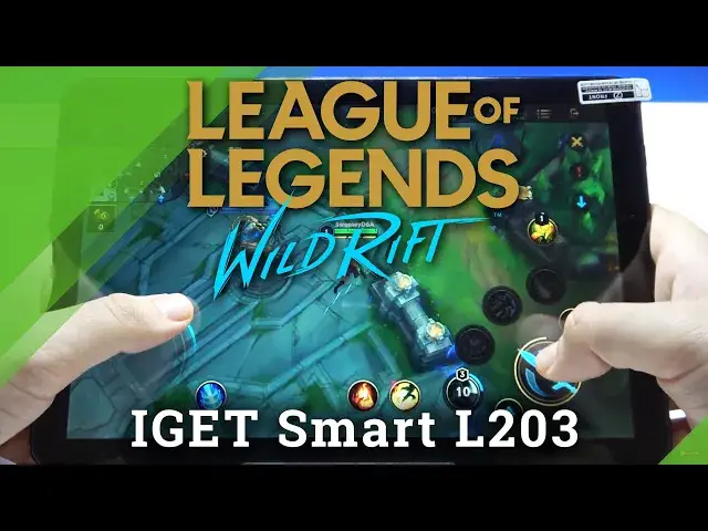 'Video thumbnail for Test Game LoL Wild Rift on IGET Smart L203 | SC9863A | 3GB RAM | Gameplay - FPS Check'