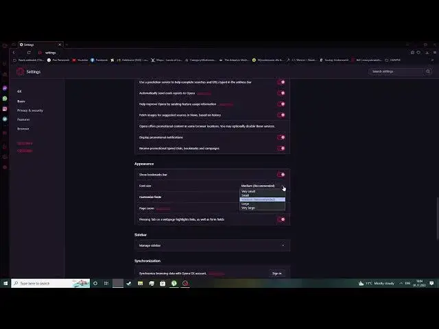'Video thumbnail for How To Change Font Size In Opera GX'