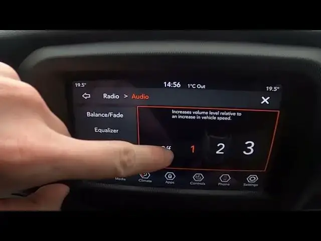 'Video thumbnail for How to Adjust Speed Volume in Jeep Wrangler IV ( 2018 – now ) | Manage Speed Dependent Volume'