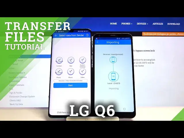 'Video thumbnail for Transfer Data from LG G6 to Android Phone'