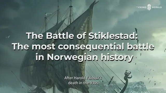 'Video thumbnail for The Battle of Stiklestad - The Viking Herald'