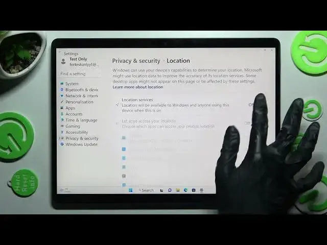 'Video thumbnail for MICROSOFT SURFACE PRO 8 - How To Turn On & Off Location Tracking'