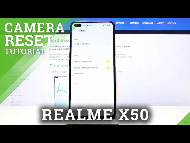 'Video thumbnail for How Reset Camera in REALME X50 5G – Restore Camera Configuration'