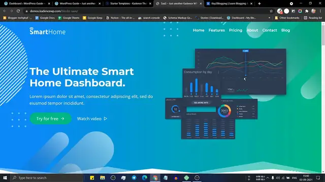 'Video thumbnail for How To Design A Beautiful Homepage Using Kadence blocks builder in WordPress'