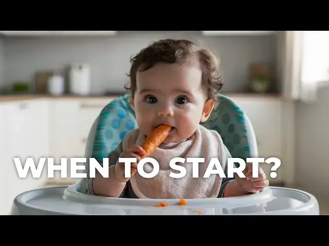 'Video thumbnail for How to Introduce Solid Foods to Your Baby (Eat, Sleep, Grow)'