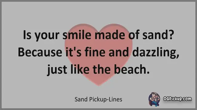 'Video thumbnail for Sand - Pickup-Lines & Rizz for Him & for Her'