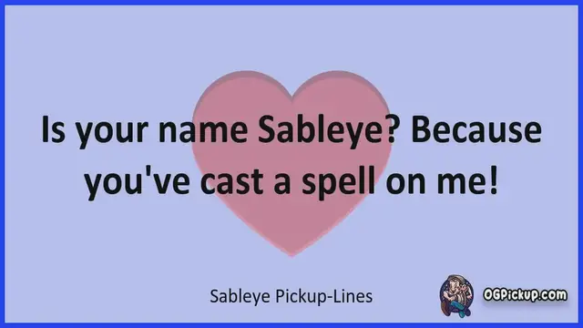 'Video thumbnail for Sableye - Pickup-Lines & Rizz for Him & for Her'