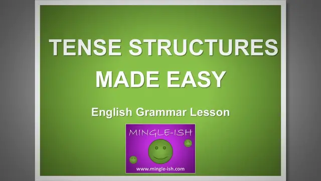 'Video thumbnail for Tense Structures Made Easy: English Grammar Guide'