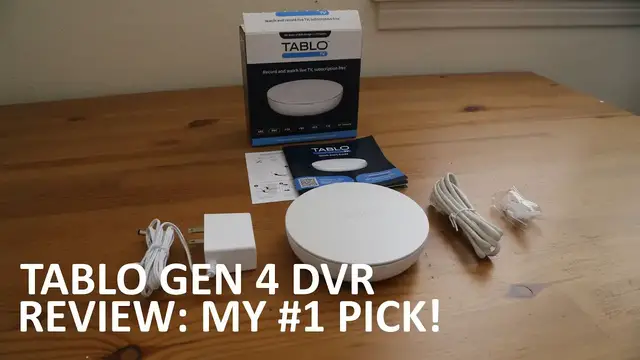 'Video thumbnail for Tablo Generation 4 DVR Full Review - My New #1 Pick!'
