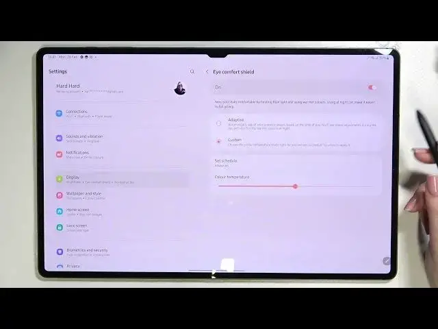 'Video thumbnail for How to Enable Eye Comfort Mode in SAMSUNG Galaxy Tab S8 Ultra – Night Mode Feature'