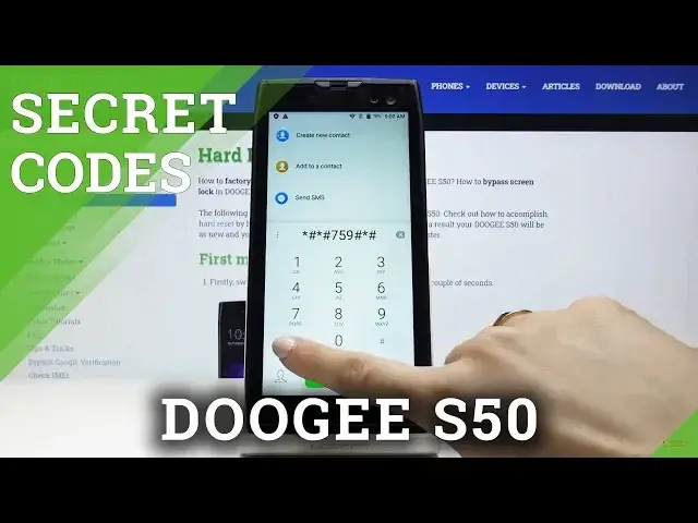 'Video thumbnail for Secret Codes for DOOGEE S50 – Testing Menu / Service Mode'