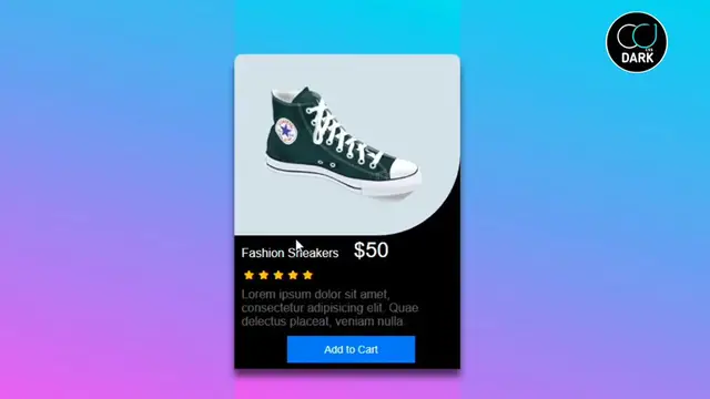 'Video thumbnail for Product Card Using Html And CSS'
