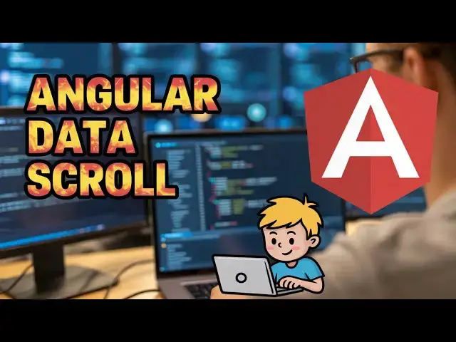 'Video thumbnail for Build Angular Infinite Scroll Component to Fetch Data on Scroll Using ngx-infinite-scroll in TS'