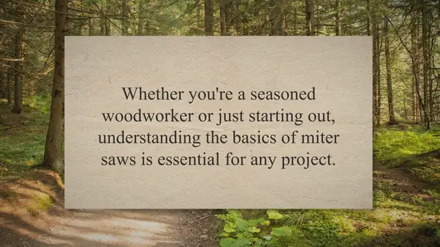'Video thumbnail for What kind of Miter Saw Should I buy?'