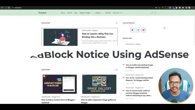 'Video thumbnail for Anti Adblock Notice in Blogger & WordPress _ Boost Revenue With this New AdSense Settings 💲'