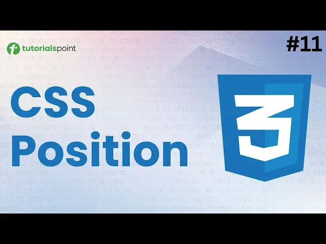'Video thumbnail for CSS Position Property | CSS Course for Beginners'