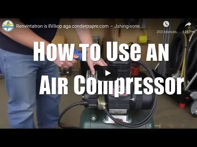 'Video thumbnail for How to Use an Air Compressor: Step-by-Step Guide for Beginners'