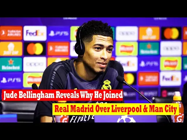 'Video thumbnail for Jude Bellingham Reveals Why He Joined Real Madrid Over Liverpool & Man City'