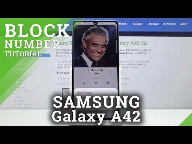 'Video thumbnail for How to Block Calls and Messages in Samsung Galaxy A42 - Block Number / Create Blacklist'