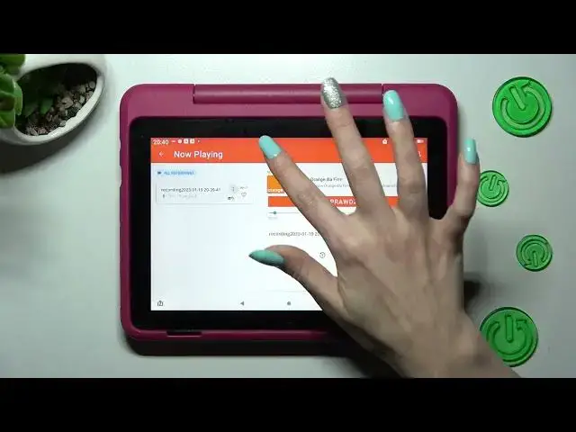 'Video thumbnail for How to Record Sounds on AMAZON Fire HD 8 Kids Pro? - Activate Sound Recorder'